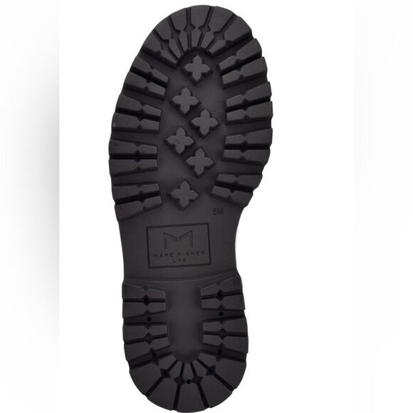 BNIB MARC FISHER WHITE PLUNE PLATFORM BOOTS SZ 10 - Picture 3 of 8